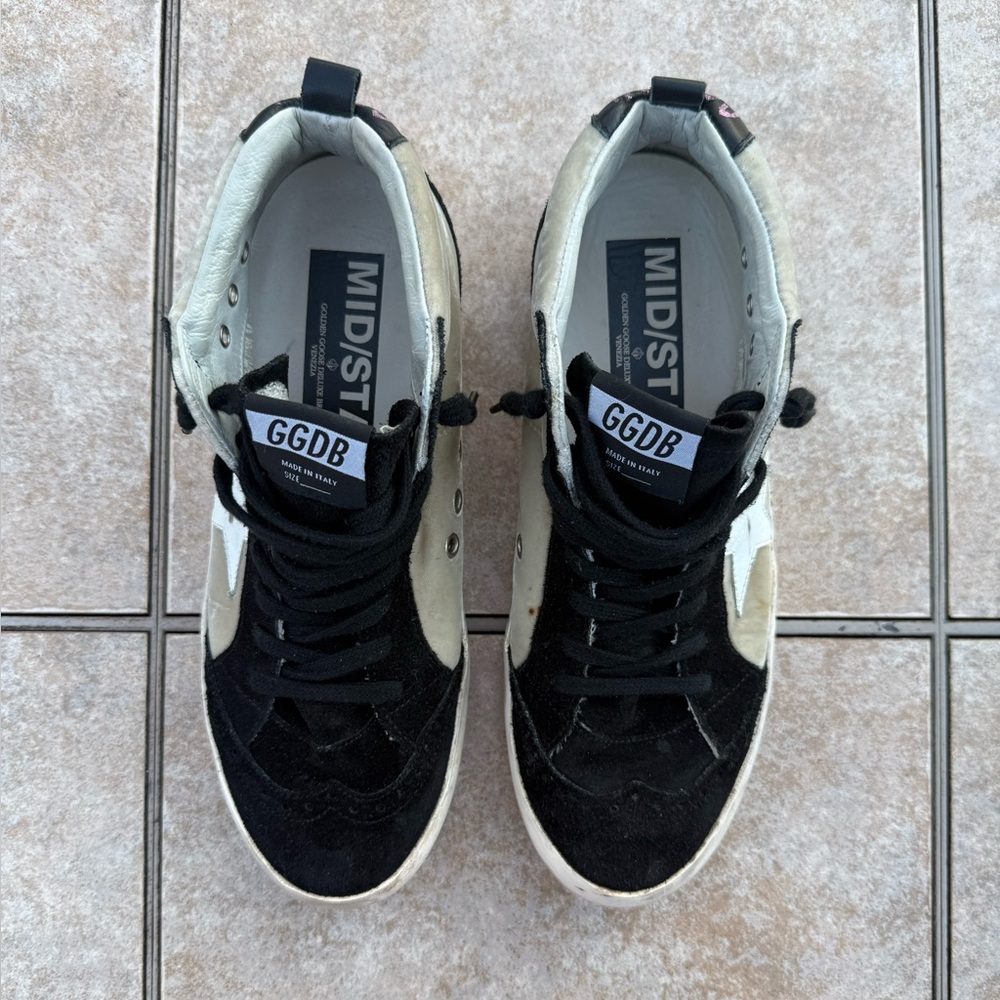 Golden Goose Mid-Star Sneakers - Picture 4 of 16